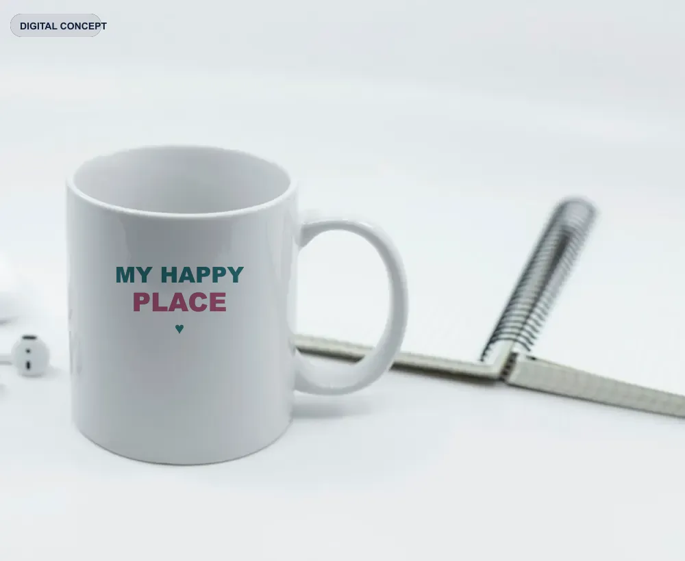 Blank ceramic mug inspiration